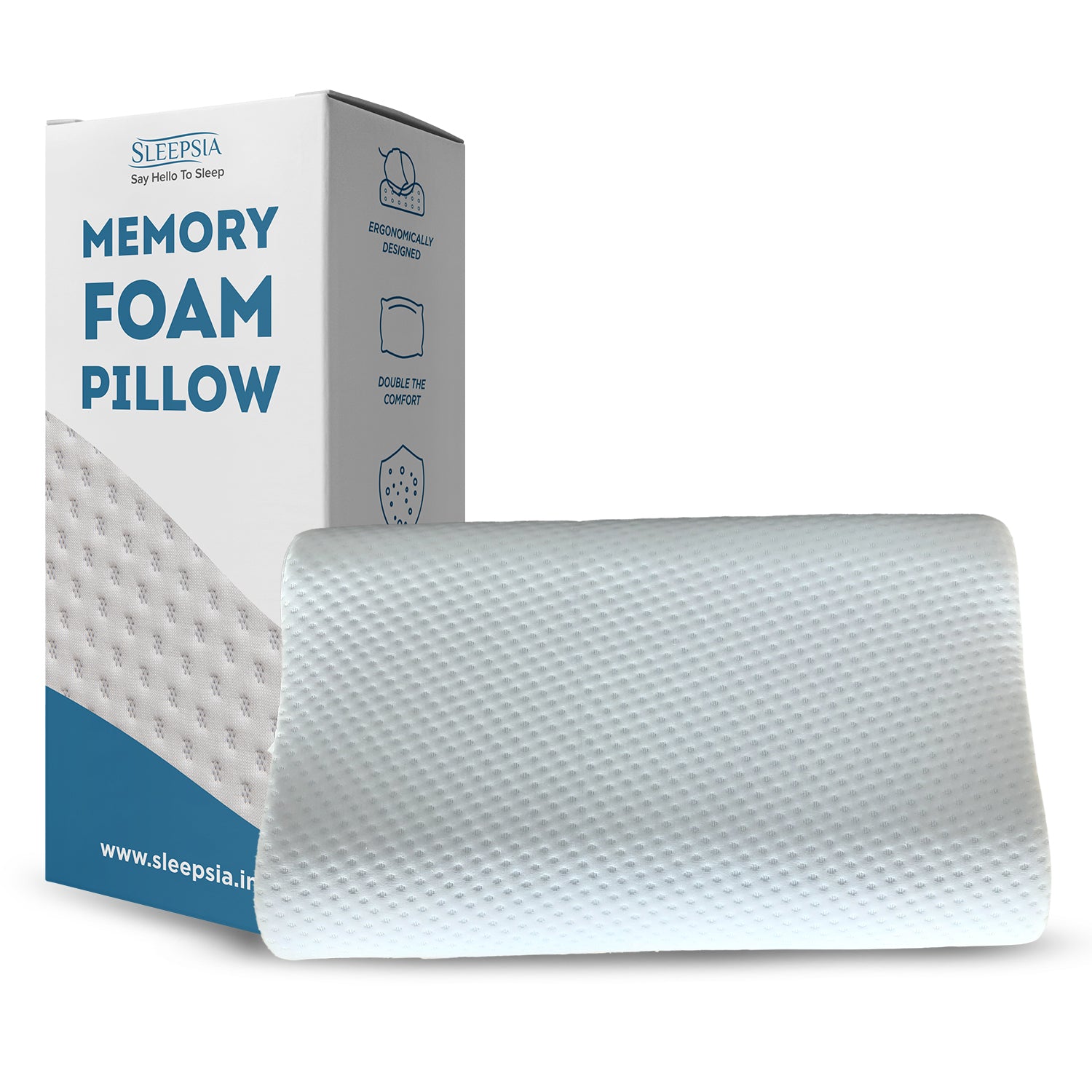 Contour Memory Foam Pillow with Infused Gel 