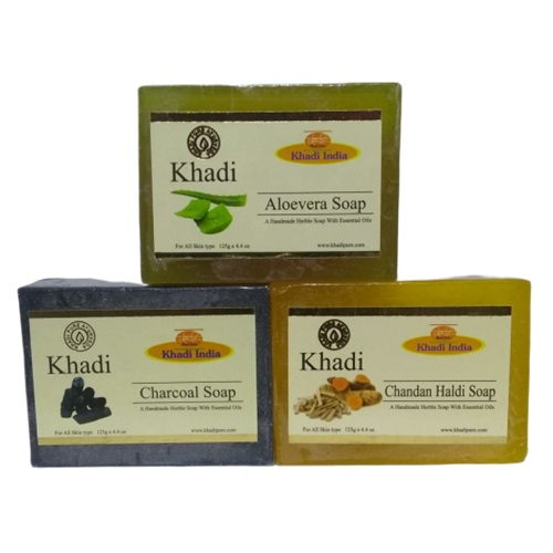 Khadi Pure Herbal Soap Kit 