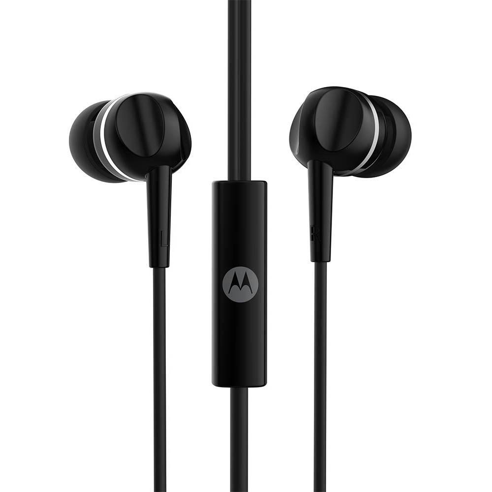 Moto Pace 100 Wired Headphone (Black colour )