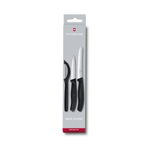 Victorinox Swiss Classic Paring Knives Set With Peeler 6.7113.31