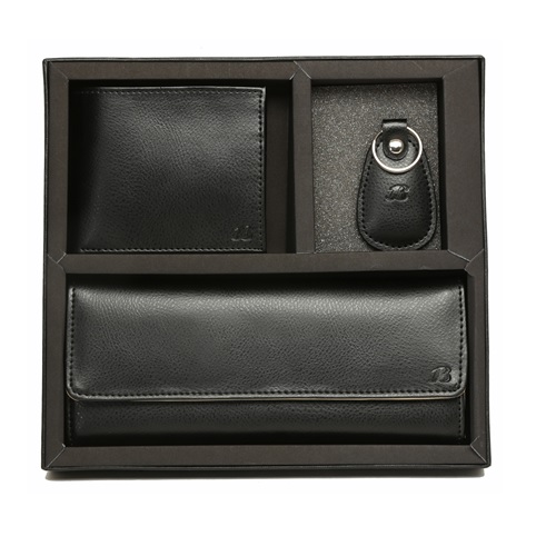 Bata His & Her Wallet Combo With Keychain 931-6001
